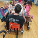 Art classes with Mr. Todd during summer camp 6