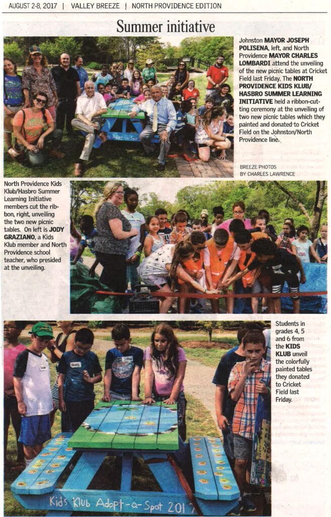 Summer Initiative - Valley Breeze (North Providence edition) 1