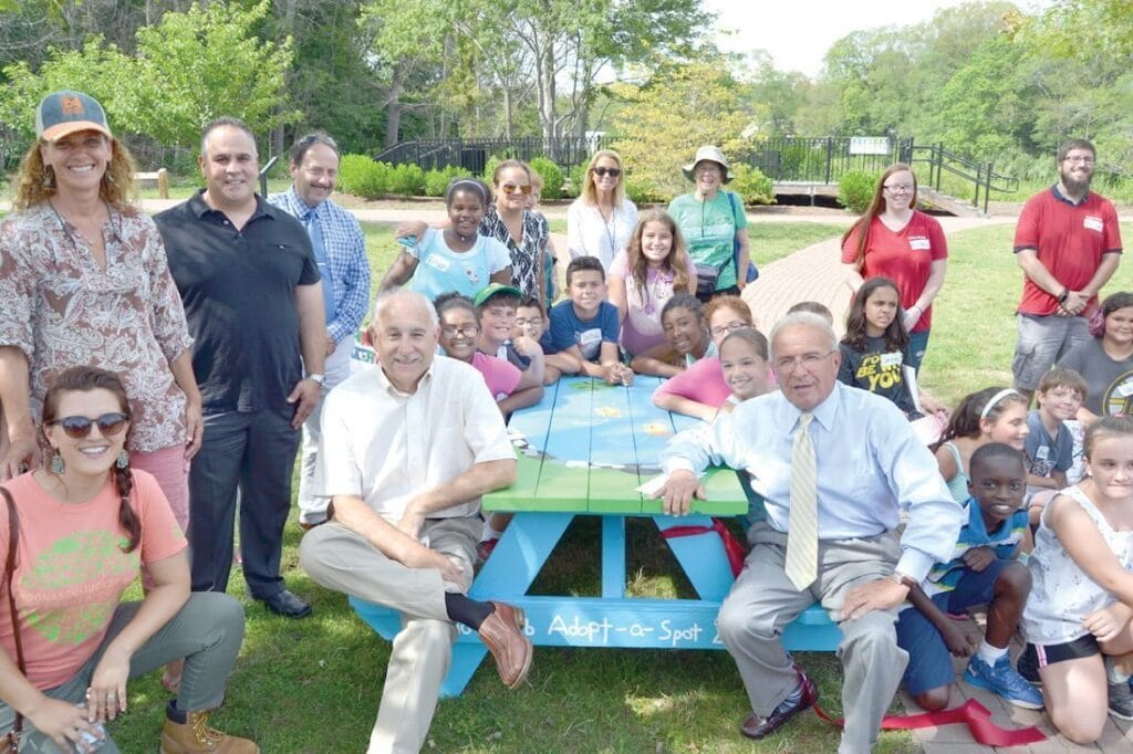 Local children help beautify Cricket Field - Johnston Sunrise article 1