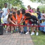 Local children help beautify Cricket Field - Johnston Sunrise article 5