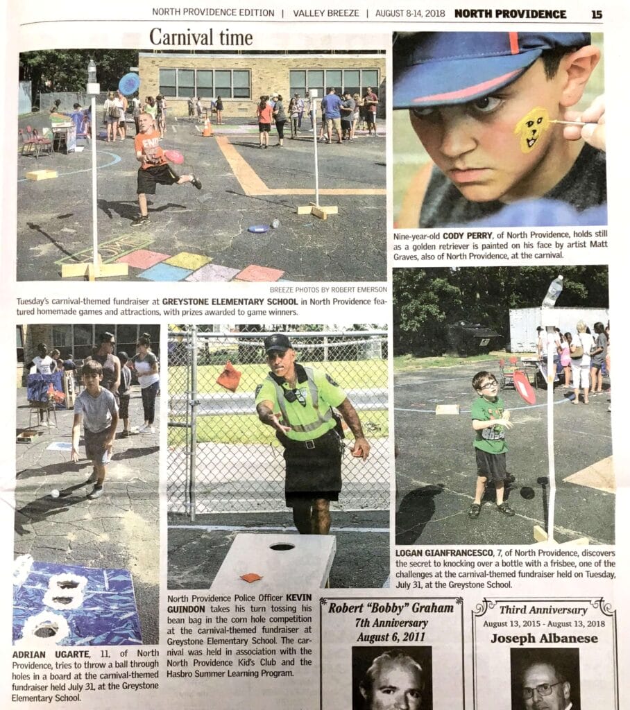 Valley Breeze article - Kids Klub Summer Program culminating event 1