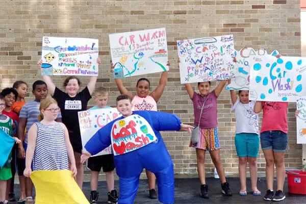 Valley Breeze article - Kids Klub Summer Car Wash 17