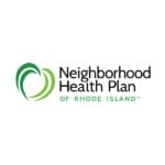 Neighborhood Health Plan of Rhode Island logo with green heart icon, EnrichEd — community enrichment and safe learning support
