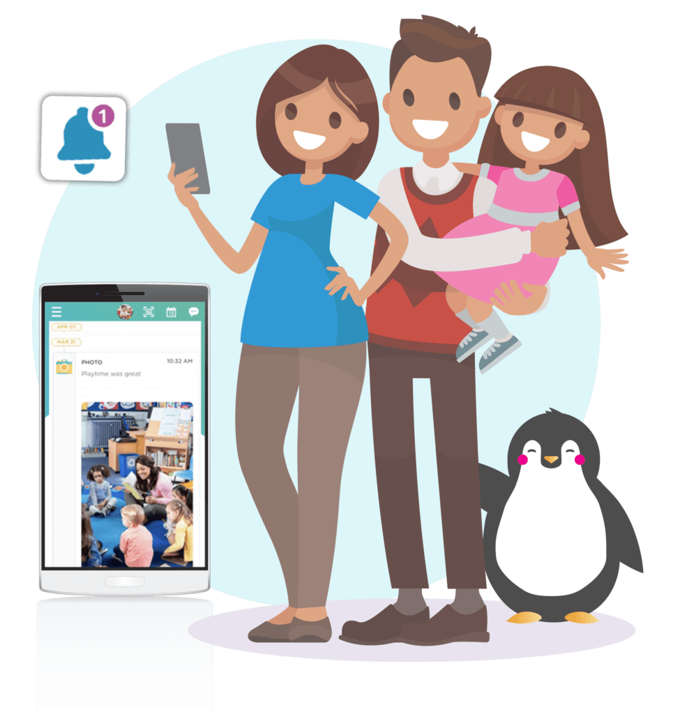 Signing students in/out at Kids Klub 3